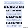 ABS Car Sticker Rear Trunk Emblem Body Badge Decals for Mercedes Benz GLB220d GLB180 GLB200 GLB35 Styling Decoration Emblem VT8