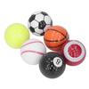 6pcs Golf Sports Training Balls Colorful Golf Practice Ball Gifts Set Various Balls Elements Novelty Golf Ball for Golf