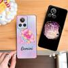 Zodiac Sign Gemini Mobile Phone Case for Realme GT 8 Neo Pro C75 73 71 C67 65 C55 53 C35 31 C20 15 Colorful Printing Cover Cover