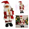 Dancing Playing Santa Claus Figurine Christmas Gift