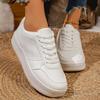 2026 Spring and Autumn New Arrival Simple Comfortable Breathable Versatile Laced Women's Casual Sneakers
