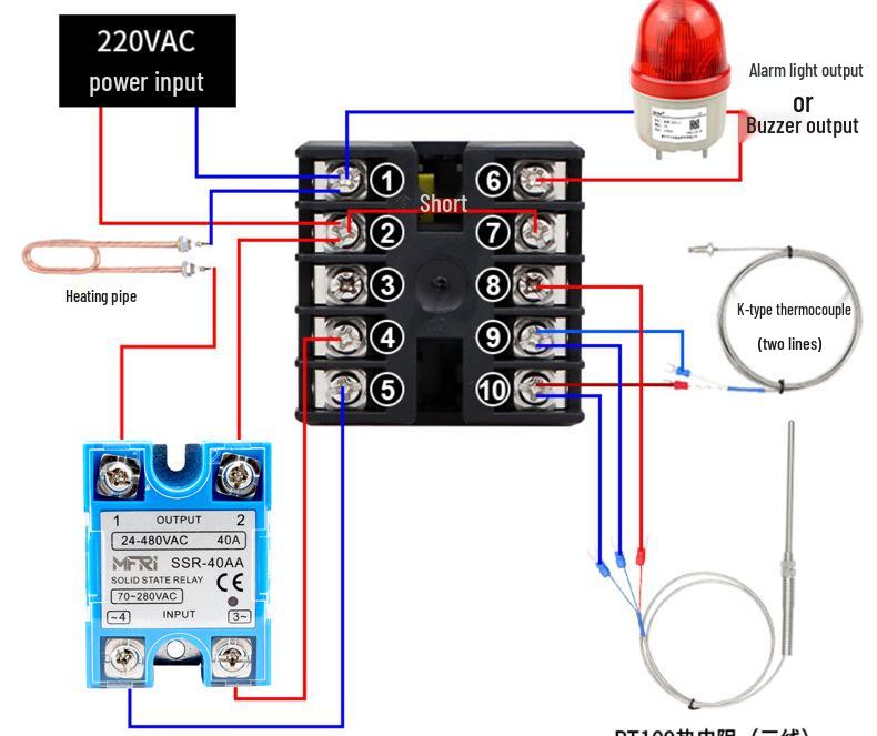 REX-C Series Intelligent PID Digital Temperature Controller Instrument