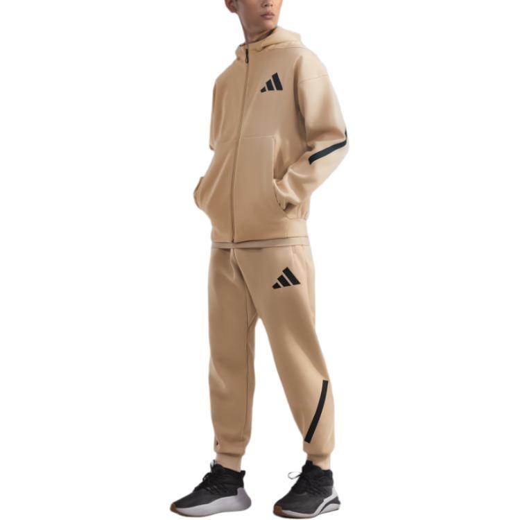 adidas Kostenloser Versand mit AdiClub Z.N.E. Kapuzen-Trainingsjacke mit durchgehendem Reißverschluss Herren JF2445