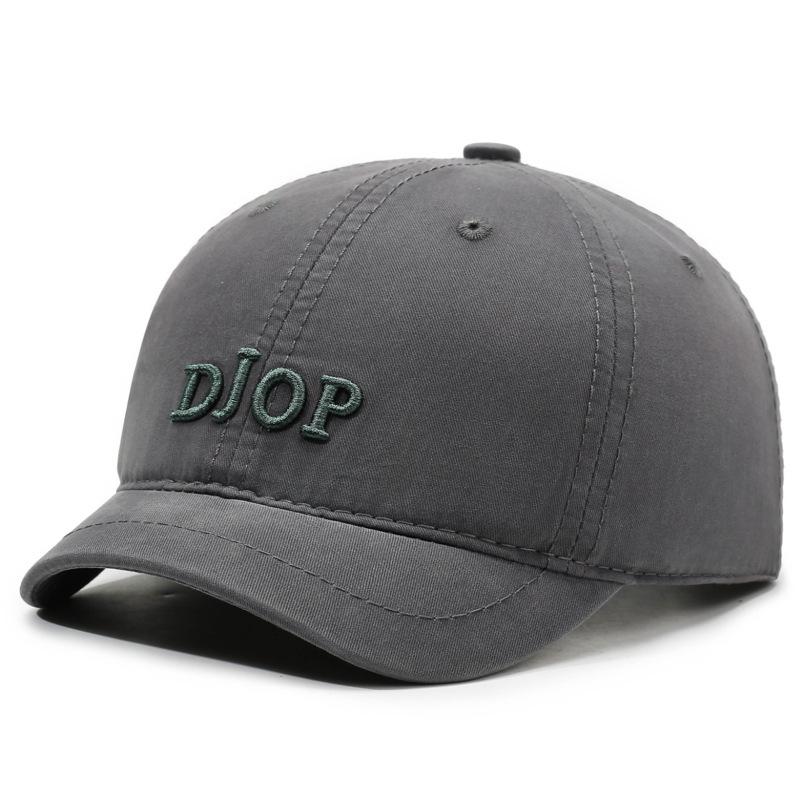 Fashion Hat Aoteng new letter embroidered baseball cap men and women soft top American cap outdoor casual short brim sun hat