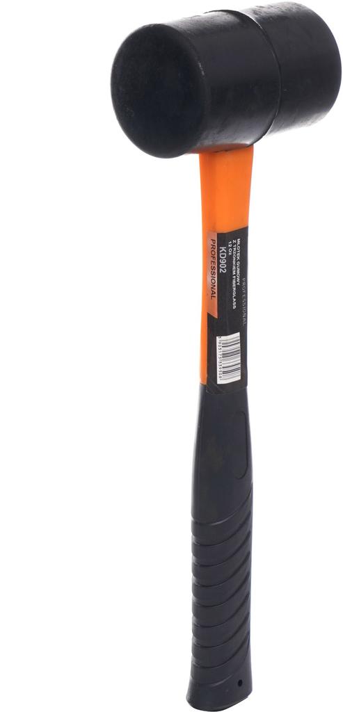 Rubber Hammer with Fiberglass Handle 12 Oz KD902