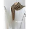 Versatile simple warm knitted triangle scarf multi-functional spring and autumn matching shawl scarf small scarf vest