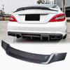 For Mercedes CLS Class W218 C218 CLS63 AMG 2012-2017 R Style Carbon fiber Rear  Wing Trunk  Boot Cover Car Styling Spoiler
