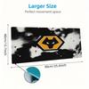Wolves FC Farbiges Mauspads Großes Gaming Tischkissen Rutschfeste Laptop Tablet Großes Mauspads XXL Matte Mini PC Spielmatte Mit Verriegeltem Rand