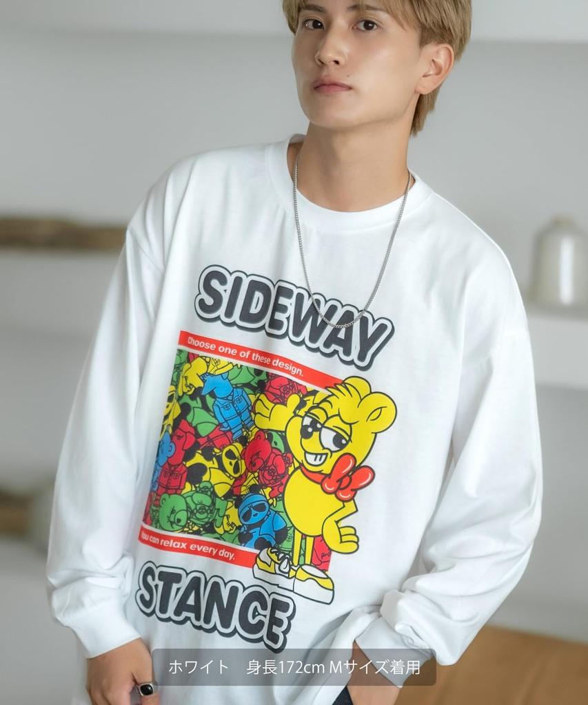 IMPROMES Casual SIDEWAYSTANCE Candy Package Long Sleeve T-Shirt, Men's, Oatmeal