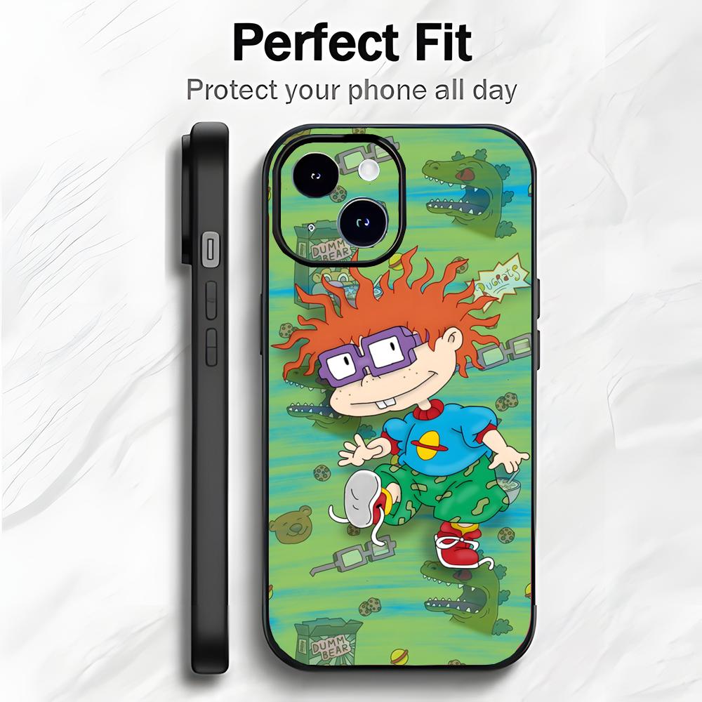 

Funny Cute Cartoon R-Rugrats Phone Case Phone Case Soft Packaging Lightweight For iPhone17 16 15 14 13ProMax iphone12promax
