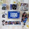 Skzoo Stray Kids Fan Gift Box With Karma Album Keychain Stickers And Peripheral Set Featuring Felix Hyunjin Collectibles