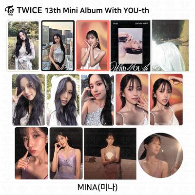13. minialbum z młodą fotokartką plakatową naklejka filmowa Mina KPOP K-POP