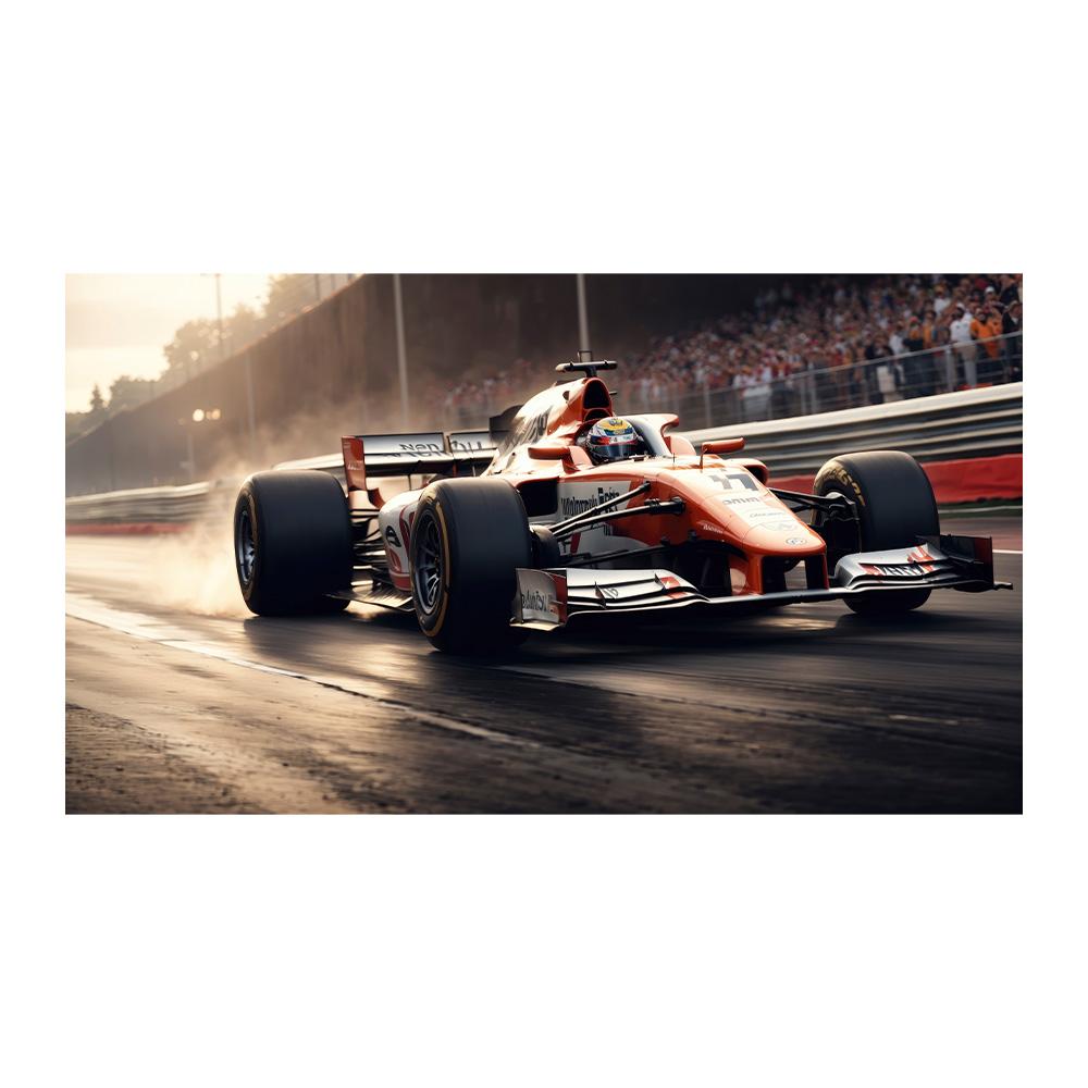 Racing Car Wall Art Picture Vehicle Modern Canvas Painting Poster and Print for Living Room Bedroom Home Decor