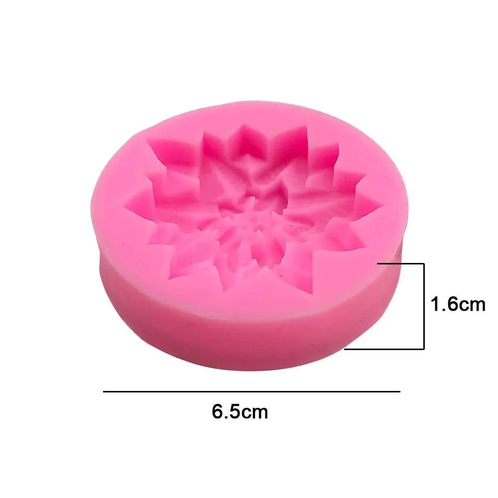 Silicone World Christmas Holly Leaf Silicone Mold Fondant Chocolate Cake Mold Baking Decoration Tool Soap Candle Mould DIY