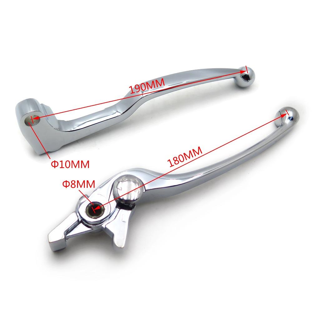 Aftermarket Motorcycle Parts for Yamaha YZF-R1 YZF R1 R6 R6S FZ1 FZS1000 CHROME Brake Clutch Hand Lever