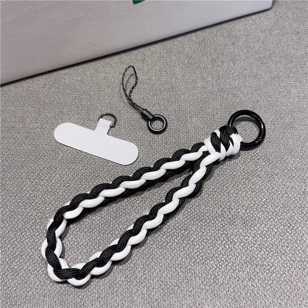 New Handwoven Adjustable Mobile Phone Universal Lanyard Wrist Strap Outdoor Sports Convenient Safety Anti-drop Rope Accessories