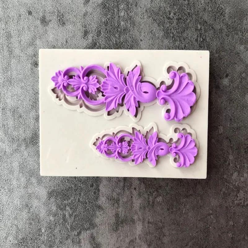 Gorąca sprzedaż Praktyczne formy Europejski styl Forma do czekolady Narzędzia do dekoracji ciast Silikon