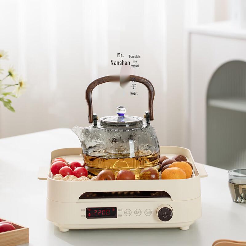 Smart Flower Tea Pot Set with Electric Ceramic Stove