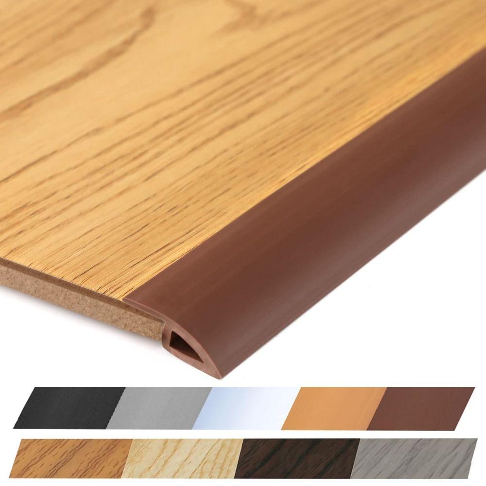 Carpet to Tile Floor Transition Strip Wear-resistant Self Adhesive Edging Trim Strip Household Cuttable Divider Strip Doorway