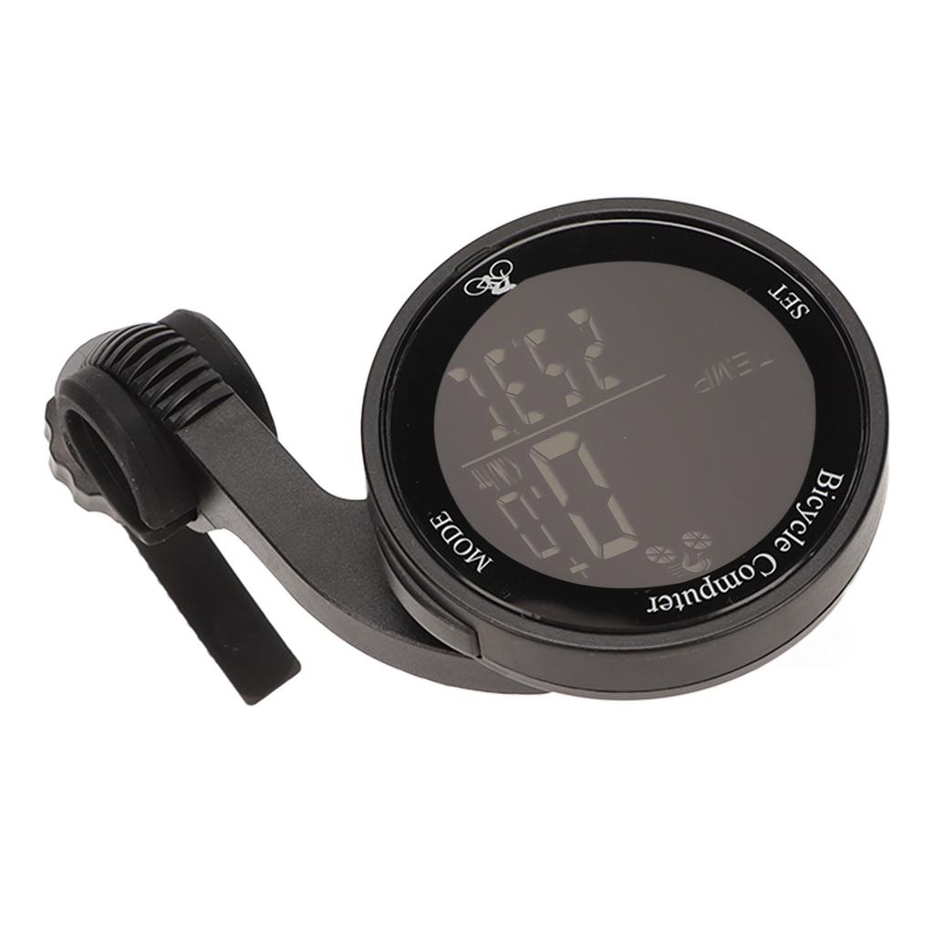 Bike Computer Speedometer Thermometer Clock Large Screen Clear Handwriting Waterproof Cycling Computer with Backlight