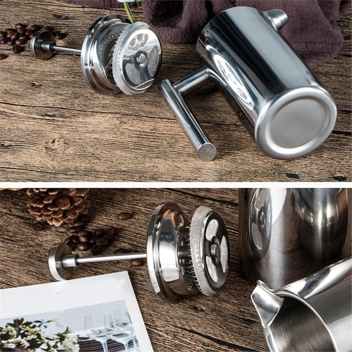 

350mlCoffee Maker Pot French Coffee Maker Stainless Steel Double Walled Insulated Coffee Maker Pot China Mainland
