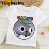Dandys World Tričko Dětské otec matka Móda Ležérní Kreslená Trička Pánské Dospívající Chlapci Volné O-výstřih Krátký Rukáv Letní Oblečení