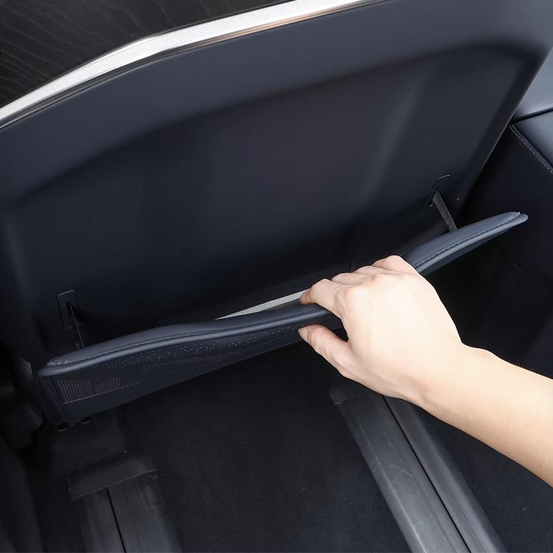 For Zeekr 9X 2025 2026 Car Leather Anti Kick Mat Pad Anti-kick Protector Mats Seat Back Protector Auto Accessories