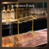 Countertop Glass Holder Organizer Tabletop Goblets Storage Rack for Kitchen Accessories