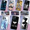 Detective Conan Case For iPhone 16 15 13 12 11 14 Pro Max Mini X XR XS Max Plus Bumper Back Cover
