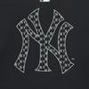 MLB MONOGRAM SS25 T Shirt Unisex Black 3ATSM7053-50BKS