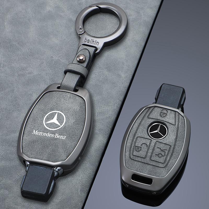 Car Remote Key Fob Cover Shell Bag Accessories For Mercedes Benz A B C E R Class GLS GLA GLK GLC CLS CLA AMG W204 W205 W212 W463