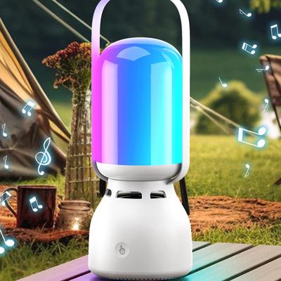 Outdoor Camping Lights Bluetooth Speakers Colorful Atmosphere Lights Camping Tent Lights