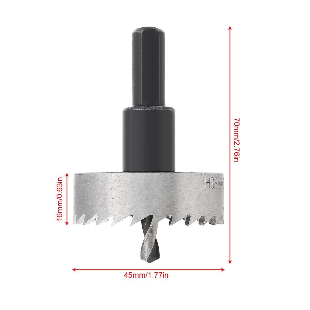 

Сверла для кольцевой пилы HSS для пистолетных дрелей/настольных дрелей/магнитных сверл/сверл с пневматическим пистолетом 17mm