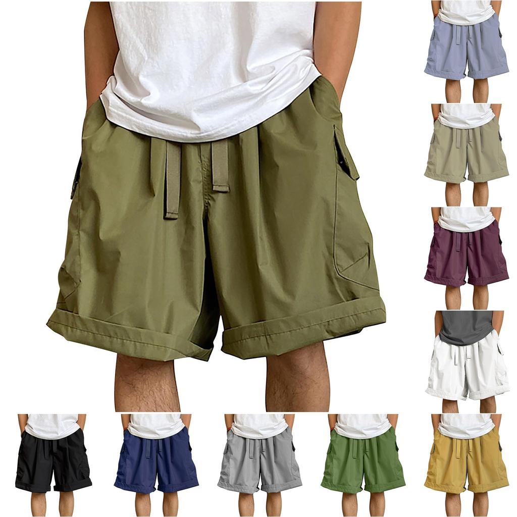 Men's Casual Loose Drawstring Summer Workwear Shorts