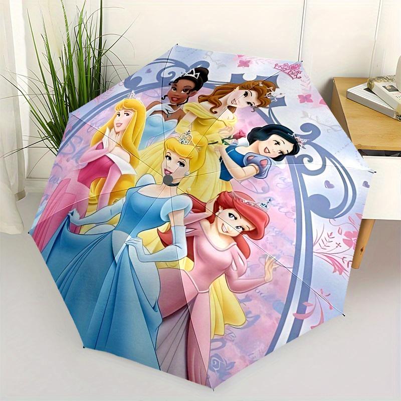 

Princesses, Fantasy Automatic Opening and Closing Umbrella, Compact Travel Umbrella, Lightweight and Portable, Suitable for Beach Commuting