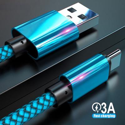 USB Type C Cable Fast Charging USb C Cables Data Cord Charger For Oneplus 8T 10R Samsung S9 Note9 Huawei P20Pro Xiaomi11 12 13 Redmi Note10 POCO X4 M5