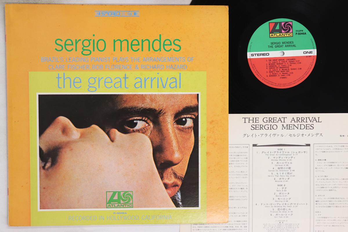 

LP Record SERGIO MENDES Great Arrival P6046A ATLANTIC 1971 Japan Jazz Used