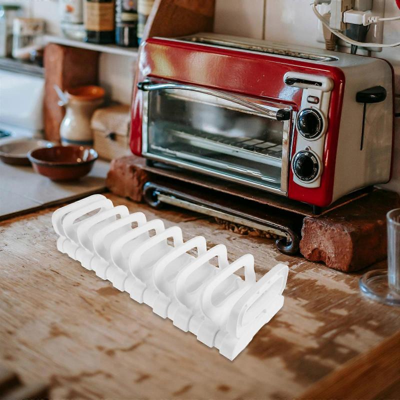 Dish Drying Plate Stand Storage Rack for Kitchen Counter with Drainage Design Small