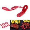 10x Tent Rope Fastener Guyline Tensioner Rope Adjuster Camping Accessories