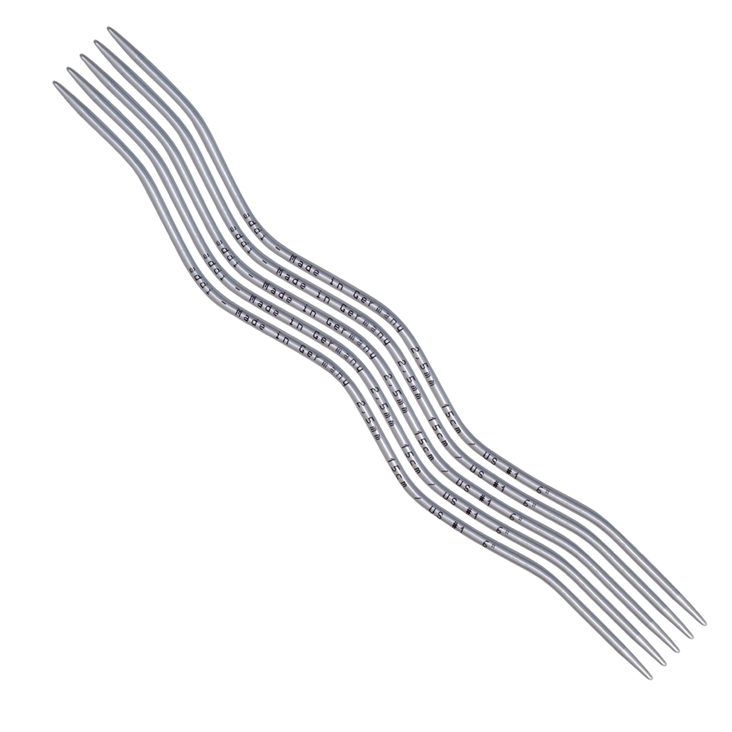 

Addi CrazySnake спицы 15см 1шт двусторонние. 3,50 мм -