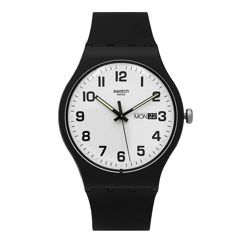 

SWatch So29b703 Classic Twice Again Public уретановий годинник SO29B703