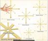 Medieval Modern Retro Star Metal Wall Art Decor