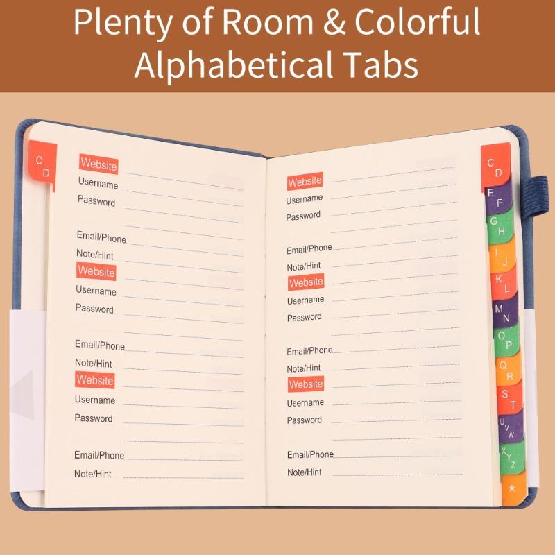 Journal with Letter Labels