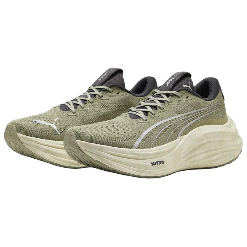 Puma MagMax Nitro Terrains Men Sneakers Green Lux-Army Warm-White 311922-01