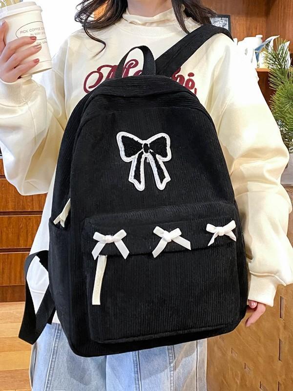Student Backpack For Girls With Nylon And Laptop Storage For School Use