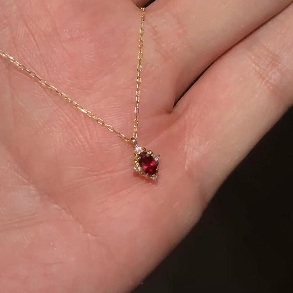 Trendy Shiny Bead Clavicle Necklace for Women - Cool Niche Design