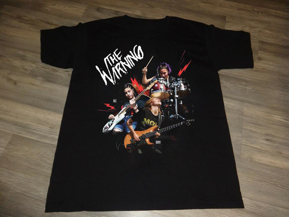 The Warning Band Hot Unisex Short Sleeve T Shirt Black Size S-5XL AD184 Unisex T-Shirt S