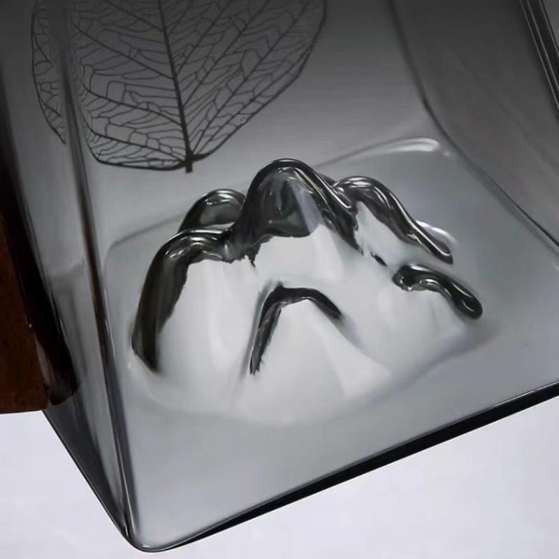 Glass Fair Mountain View Thickened Heat-resistant High Temperature-resistant Male Cup Tea Set Making Accessories Teapots Teaware