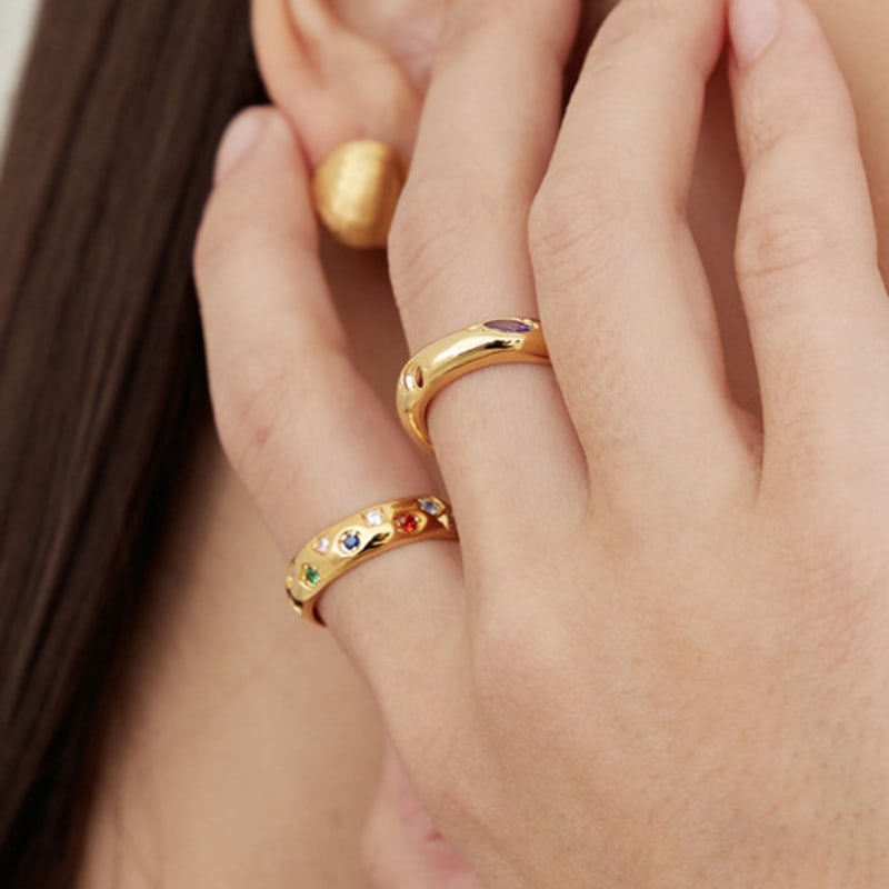 

LAYERMOOD 23 Blue foil Ring-gold one free