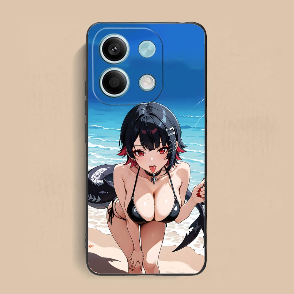 Zenless Zone Zero Ellen Joe Phone Case for Xiaomi Redmi 14 13 12 C A5 3 2 1 Plus 4G 5G Colour Protective Cover Cellphones Luxury